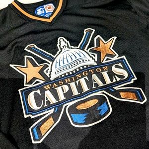 Washington Capitals 1997 retro/throwback/vintage starter jersey